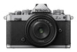 Nikon Z fc mirrorless camera in black with Nikkor Z 28mm lens