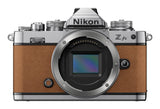 Nikon Z fc mirrorless camera body in amber brown