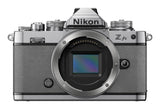 Nikon Z fc mirrorless camera body in natural grey