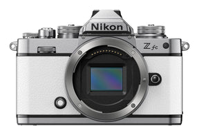 Nikon Z fc mirrorless camera body in white