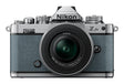 Nikon Z fc Chalk Blue mirrorless camera with Nikkor 16-50mm VR SL lens