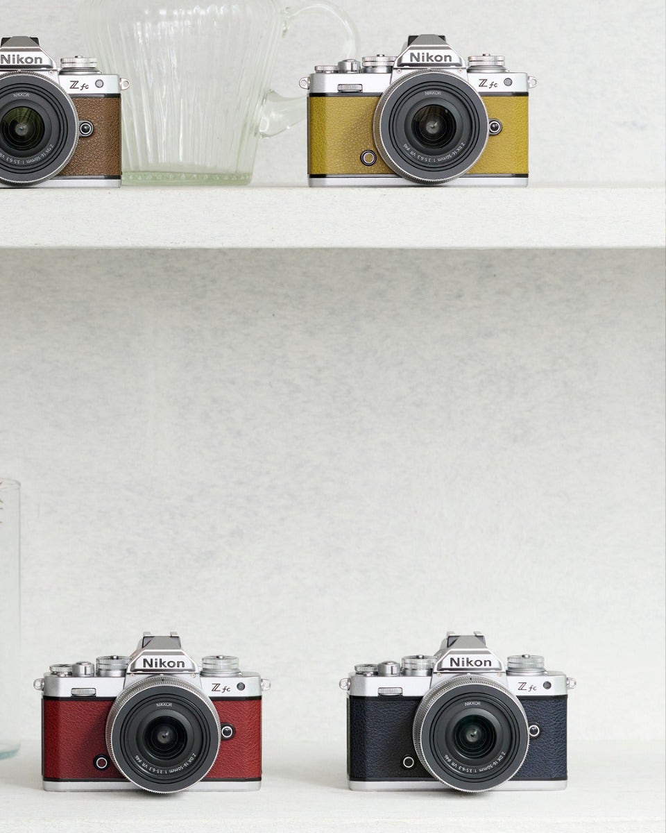 Nikon Z fc Mustard Yellow w/ Nikkor 16-50mm VR SL Mirrorless Camera - additional product view