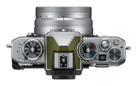 Nikon Z fc Olive Green w/ Nikkor 16-50mm VR SL Mirrorless Camera - additional product view