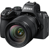 Nikon Z50II mirrorless camera body with Nikkor Z DX 16-50mm f/2.8 VR lens