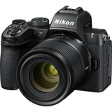 Nikon Z50II mirrorless camera body with Nikkor Z DX MC 35mm f/1.7 lens