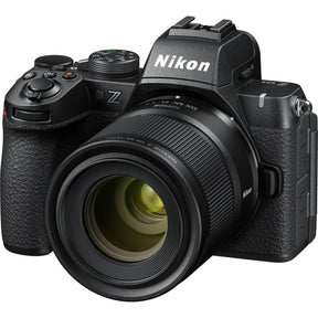 Nikon Z50II mirrorless camera body with Nikkor Z DX MC 35mm f/1.7 lens