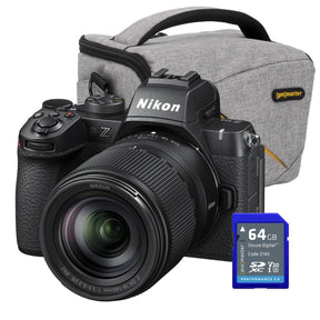 Nikon Z50II with NIKKOR Z DX 18-140mm f/3.5-6.3 VR lens, bonus SD card and bag