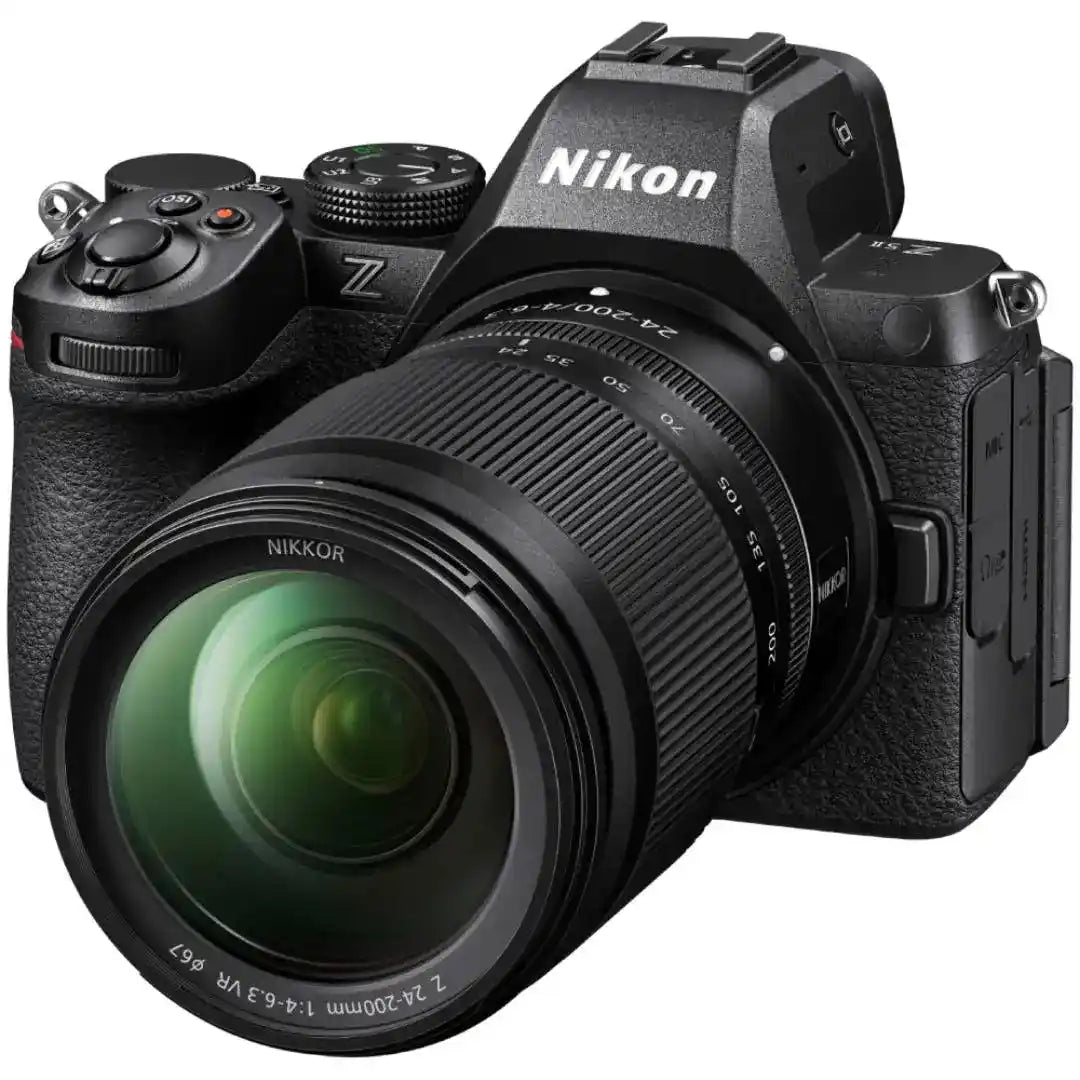 Nikon Z5II mirrorless camera body with 24-200mm f/4-6.3 lens