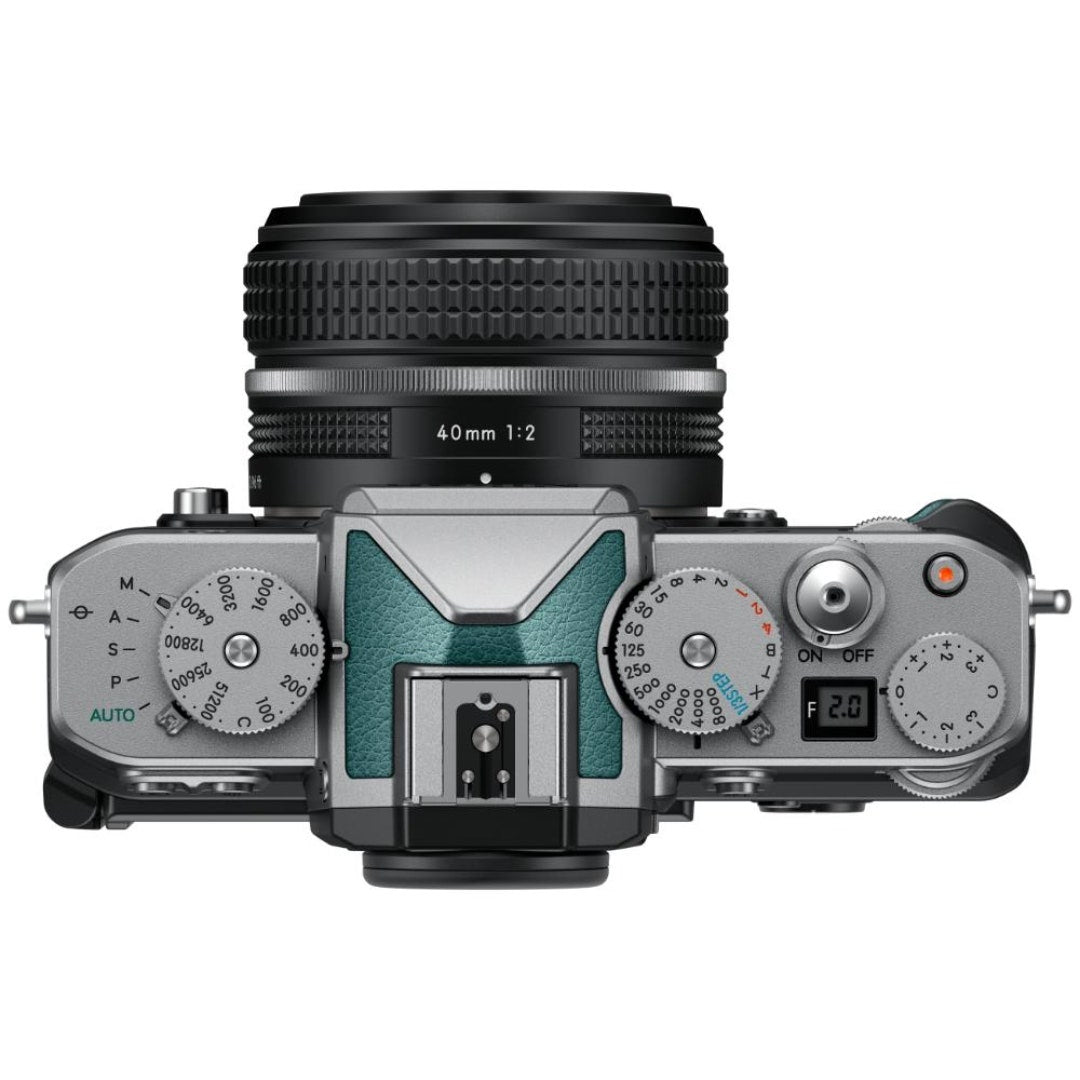 Nikon Zf SL Teal Blue w/Nikkor Z 40mm f/2 (SE) Full Frame Mirrorless Camera - additional product view