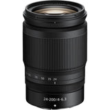 Nikon ZR w/ Nikkor Z 24-200mm f/4-6.3 Lens Full Frame Cinema Camera - additional product view