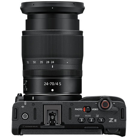Nikon ZR w/ Nikkor Z 24-70mm f/4 S Lens Full Frame Cinema Camera - additional product view