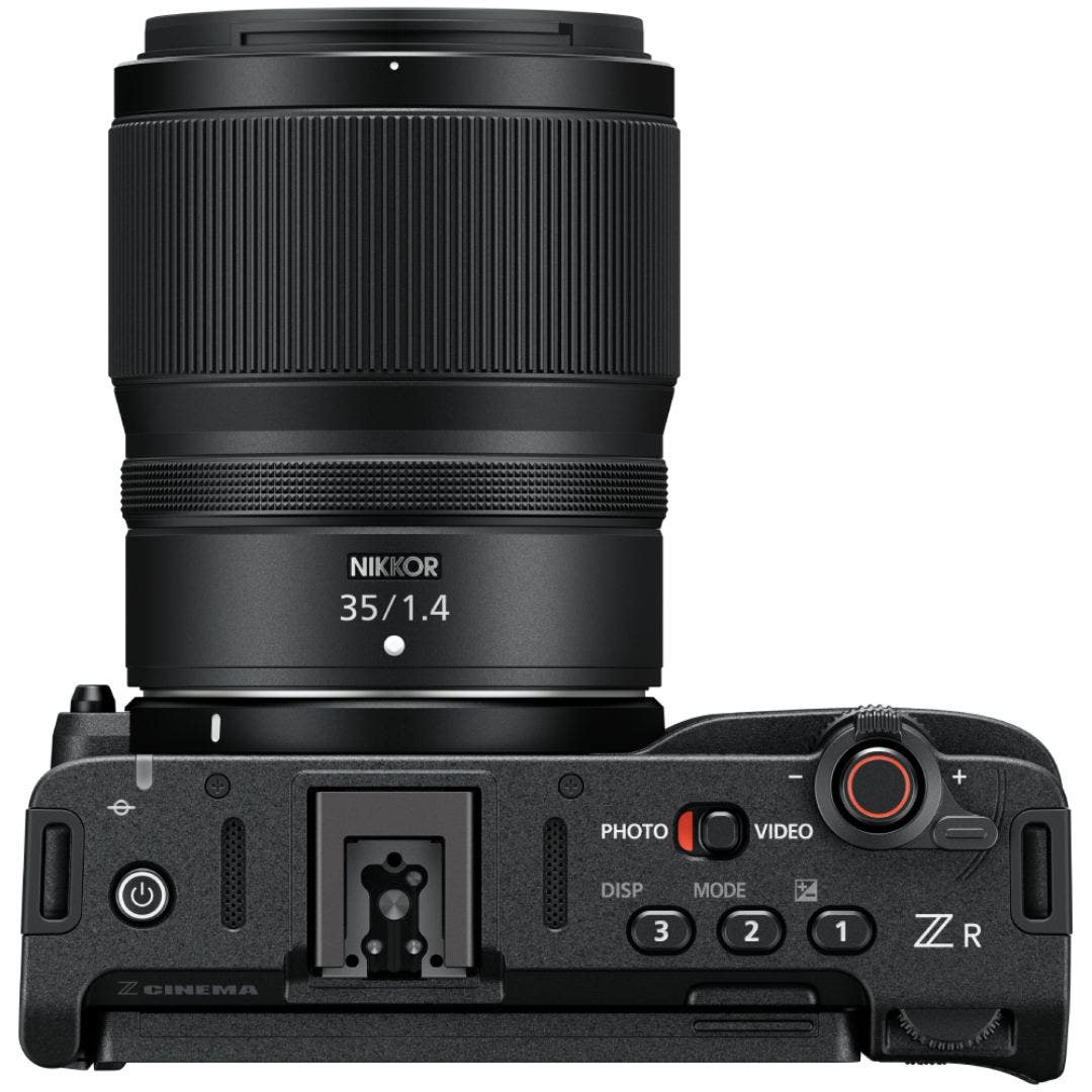 Nikon ZR w/ Nikkor Z 35mm f/1.4 Lens Full Frame Cinema Camera - additional product view