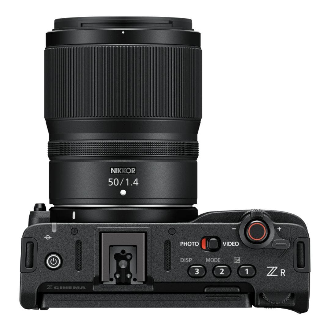 Nikon ZR w/ Nikkor Z 50mm f/1.4 Lens Full Frame Cinema Camera - additional product view