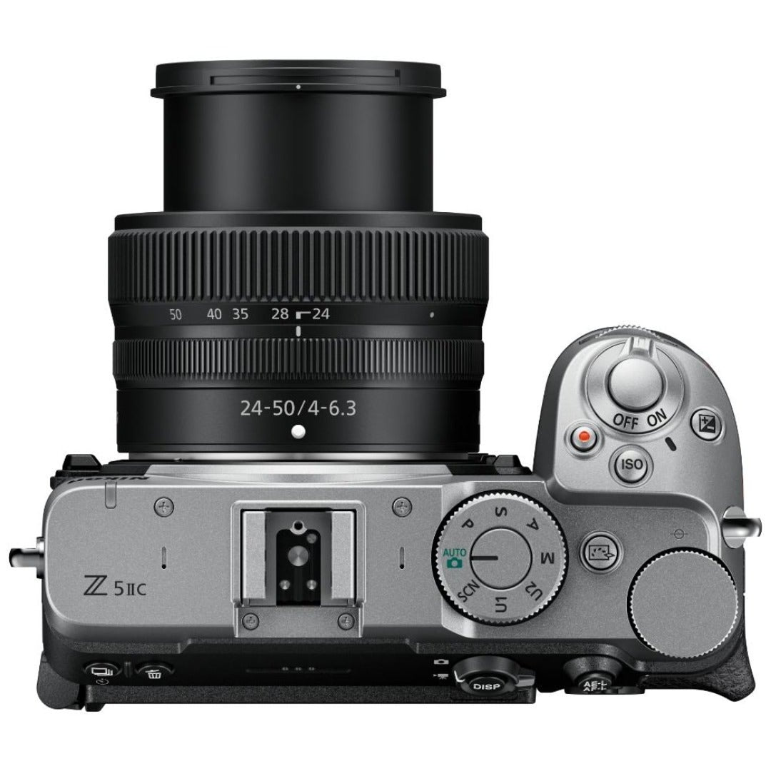 Nikon Z5IIC Silver w/Nikkor Z 24-50mm f/4-6.3 Lens Full Frame Mirrorless Camera - additional product view