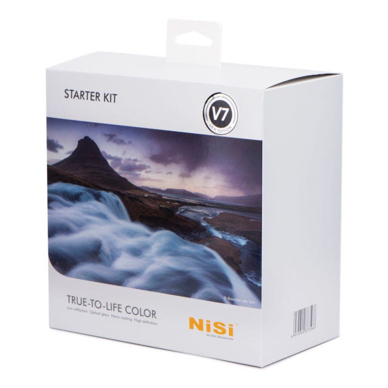 NiSi 100mm V7 Starter Kit filter set.