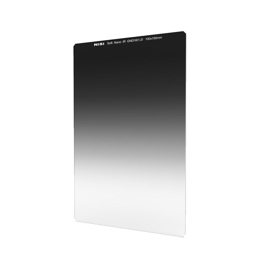 NiSi 100x150mm Nano IR Soft Graduated Neutral Density Filter, ND16, 4 stop