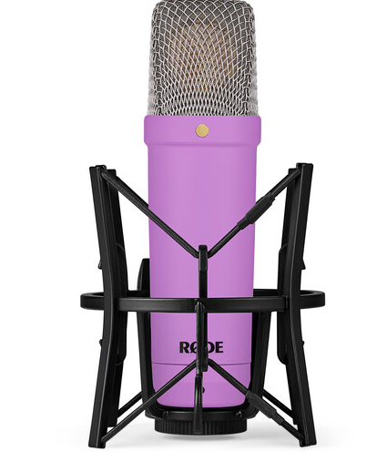NT1 Signature Purple Large-Diaphragm Cardioid Condenser Mic with HF6 1 - additional product view