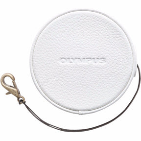 Olympus LC-60.5 GL white leather lens cap