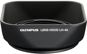 Olympus LH-40 lens hood.