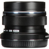 Olympus M.Zuiko 12mm f/2.0 Black Wide Angle Lens - additional product view
