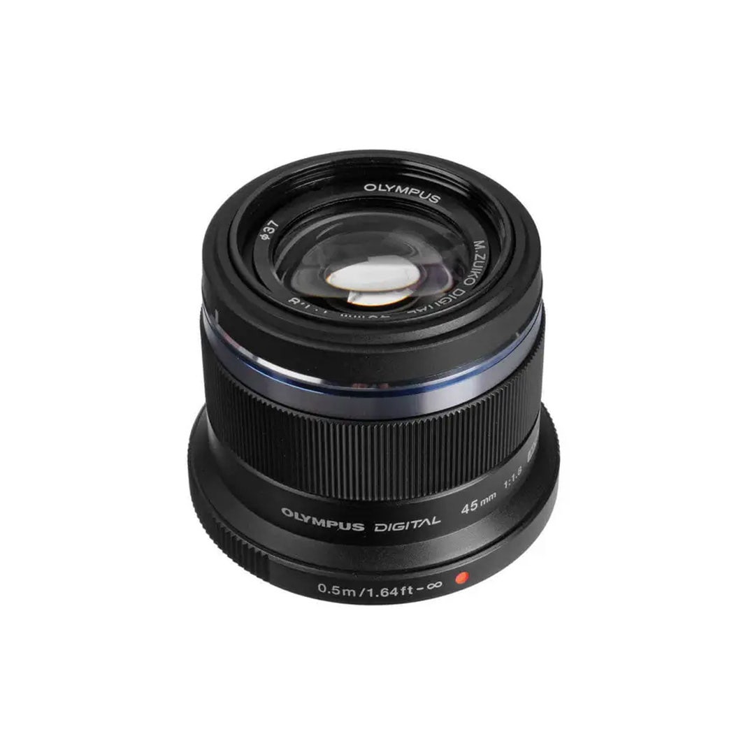 Olympus M.Zuiko 45mm f/1.8 Black Portrait Lens - additional product view