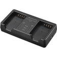 OM SYSTEM BCX-1 dual battery charger.