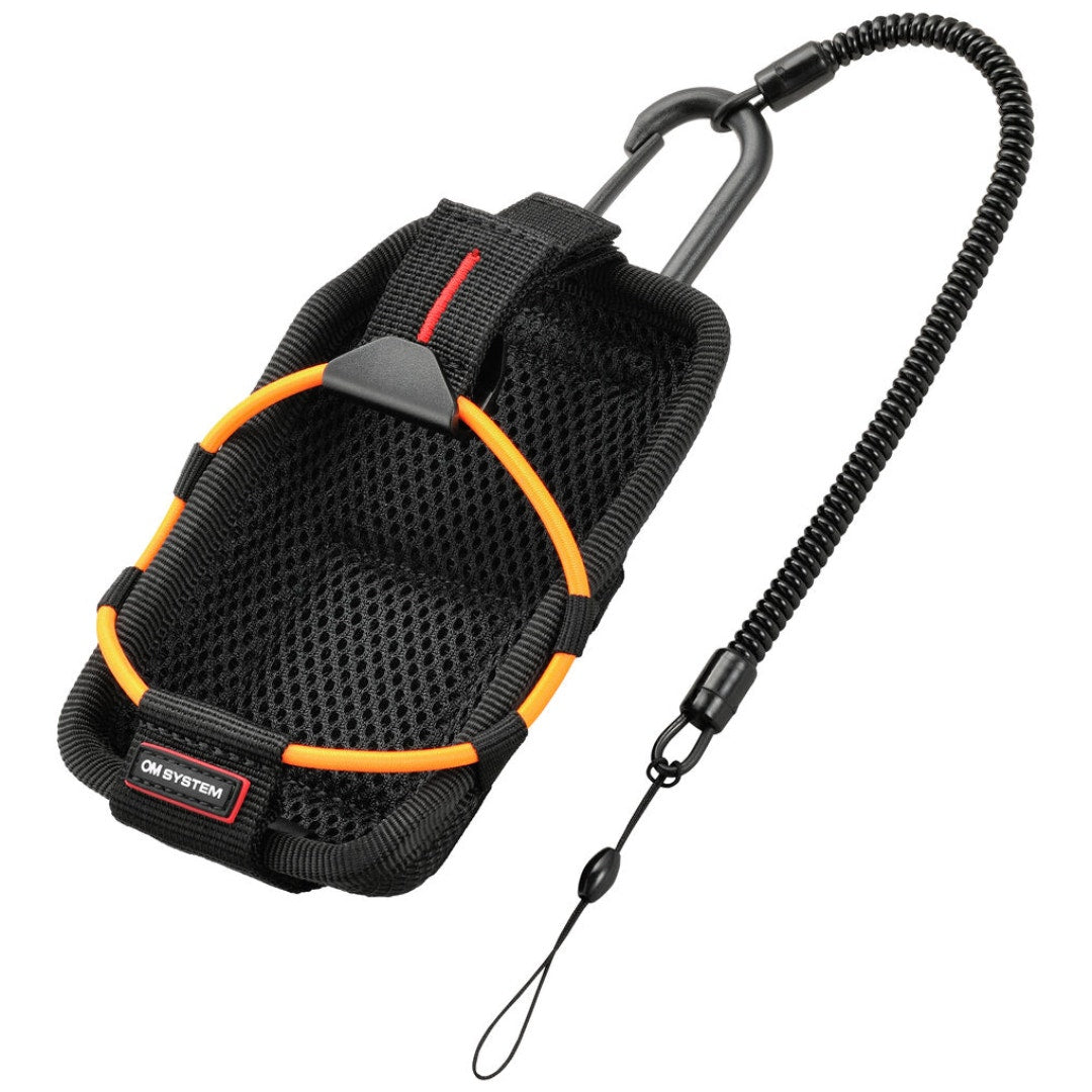 OM System CSCH-123 orange sports holder