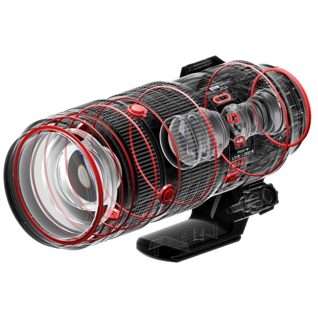 OM SYSTEM Digital ED 50-200mm f/2.8 IS Pro Lens - White - additional product view