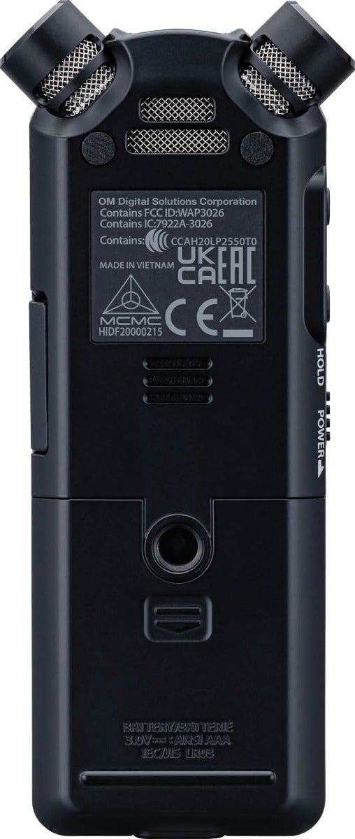 OM SYSTEM LS-P5 Linear PCM Recorder Black - additional product view