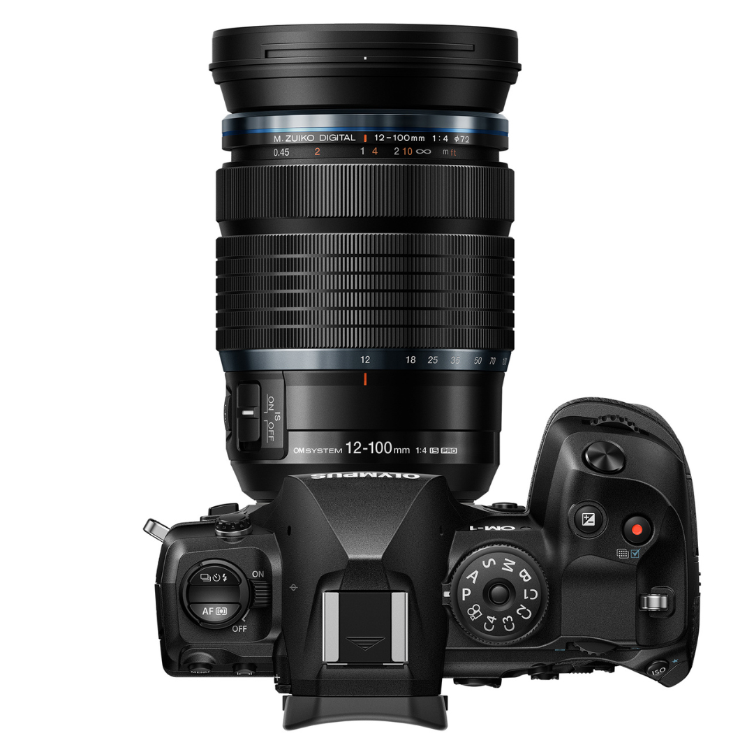 OM SYSTEM M.Zuiko 12-100mm f4.0 PRO Black Lens - additional product view