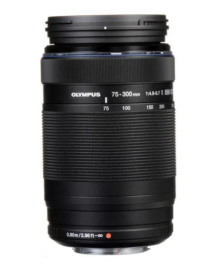 OM System M.Zuiko 75-300mm f/4.8-6.7 II ultra zoom telephoto lens