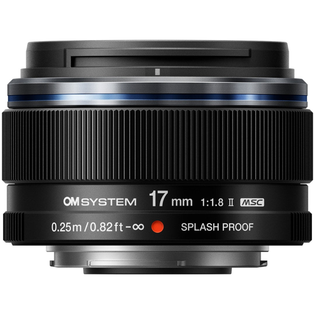 OM SYSTEM M.Zuiko Digital 17mm f/1.8 II Lens Black - additional product view
