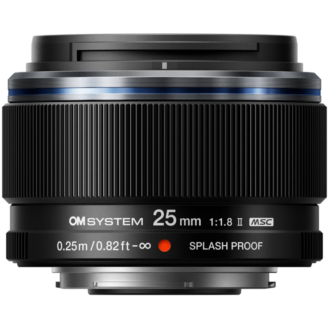 OM SYSTEM M.Zuiko Digital 25mm f/1.8 II Lens Black - additional product view