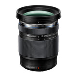 OM System M.Zuiko ED 12-200mm f3.5-6.3 black lens for Micro Four Thirds