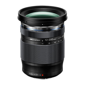OM System M.Zuiko ED 12-200mm f3.5-6.3 black lens for Micro Four Thirds