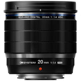 OM SYSTEM M.Zuiko ED 20mm f/1.4 Pro Lens - additional product view