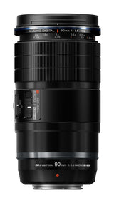 OM SYSTEM M.Zuiko ED 90mm f/3.5 Macro IS PRO Lens - Black - additional product view