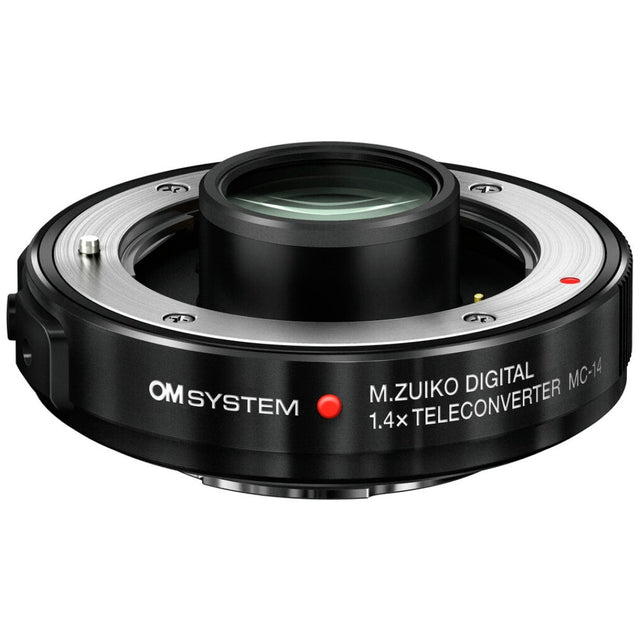 OM SYSTEM MC-14 1.4X Tele Converter in black