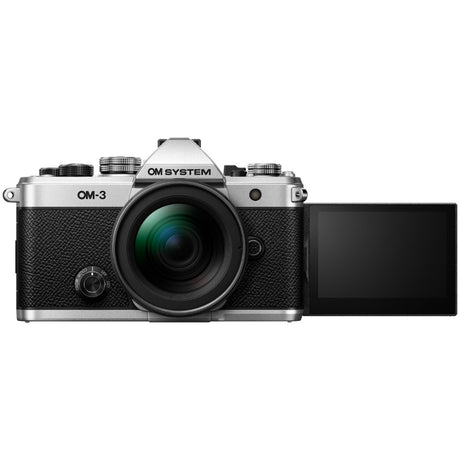 OM SYSTEM OM-3 w/ 12-45mm f/4 Pro Black Lens Compact System Camera - additional product view