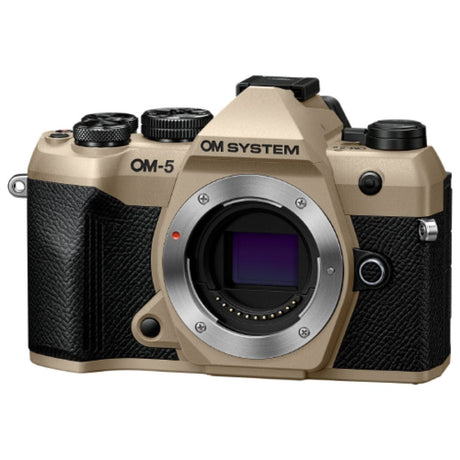 OM SYSTEM OM-5 Mark II Sand Beige Body Only Compact Camera - additional product view
