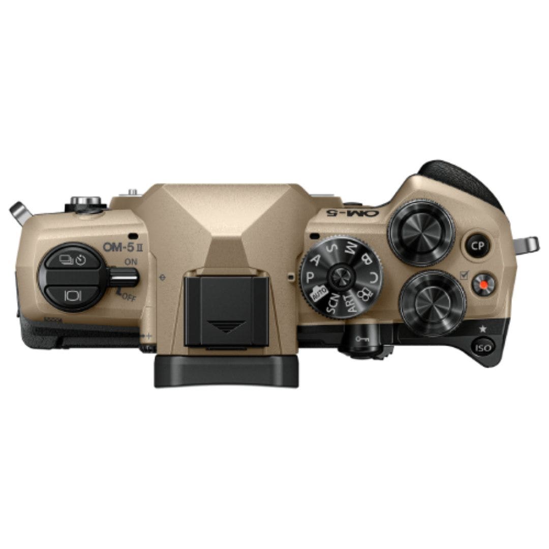 OM SYSTEM OM-5 Mark II Sand Beige Body Only Compact Camera - additional product view