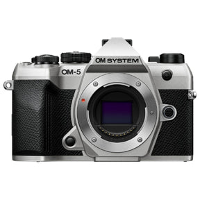 OM SYSTEM OM-5 Mark II Silver mirrorless camera, body only