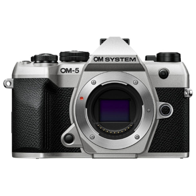 OM SYSTEM OM-5 Mark II Silver mirrorless camera, body only