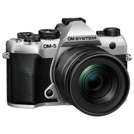 OM SYSTEM OM-5 Mark II Silver Body w/ 12-45mm f/4 Pro Lens Compact System Camera - additional product view