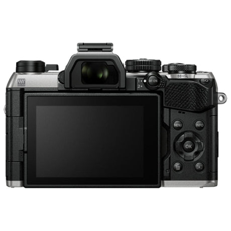 OM SYSTEM OM-5 Mark II Silver Body w/14-150mm f/4.0-5.6 Mark II Lens Compact System Camera - additional product view