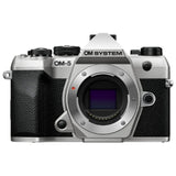 OM SYSTEM OM-5 Mark II Silver Body w/14-150mm f/4 & Content Creator Accessories - additional product view