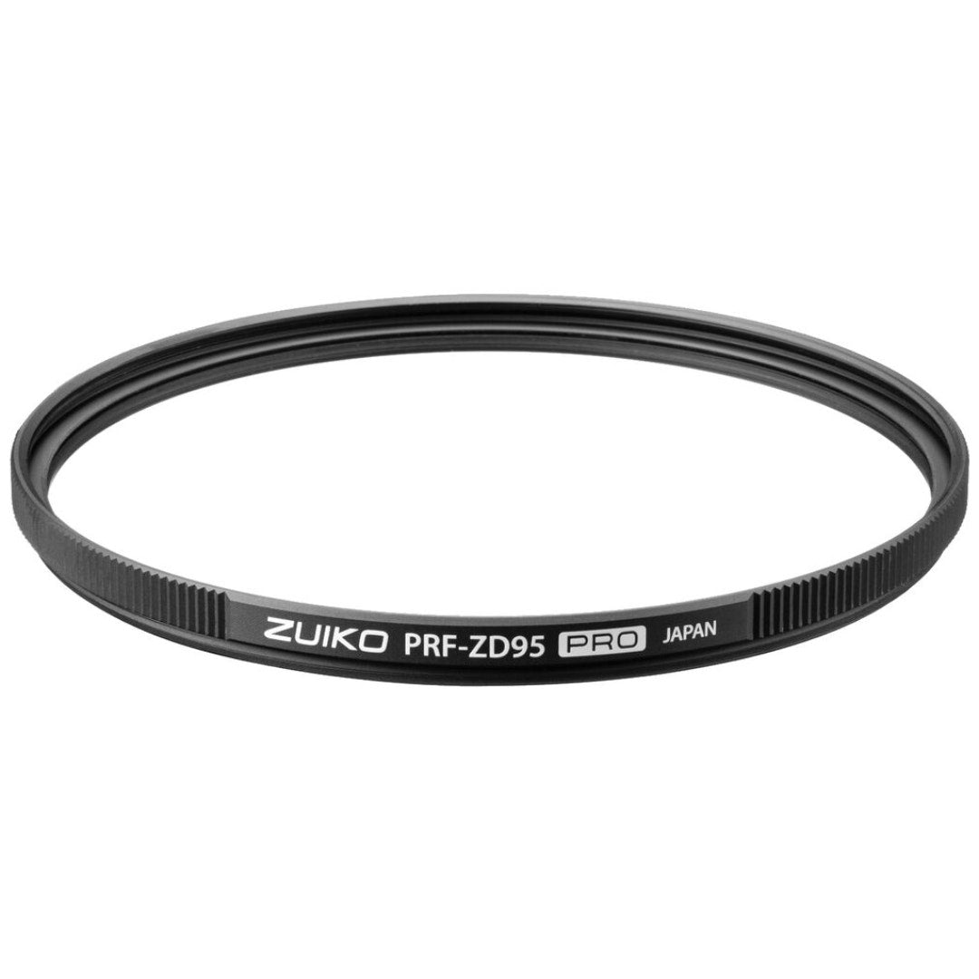 OM System PRF-ZD95 95mm protection filter in black