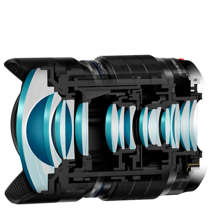 OM SYSTEM  Pro 8mm f/1.8 Fisheye Lens Black - additional product view