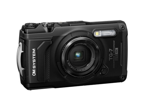 OM SYSTEM TG-7 Black Digital Compact Camera - additional product view