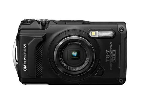 OM System TG-7 Black digital compact camera